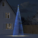 LED-juletræ 1544 LED'er 500 cm blåt lys