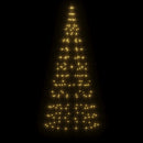 LED-juletræ 200 LED'er 180 cm varmt hvidt lys