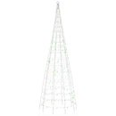 LED-juletræ 550 LED'er 300 cm flerfarvet lys