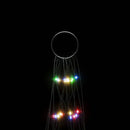 LED-juletræ 550 LED'er 300 cm flerfarvet lys