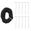 LED-juletræ 550 LED'er 300 cm blåt lys