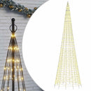LED-juletræ 1534 LED'er 500 cm varmt hvidt lys