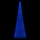 LED-juletræ 1534 LED'er 500 cm blåt lys