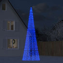 LED-juletræ 1534 LED'er 500 cm blåt lys