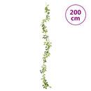 blomsterguirlander 6 stk. 200 cm hvid