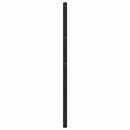udskiftningsgavl 200 cm metal sort