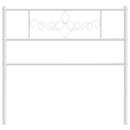 udskiftningsgavl 100 cm metal hvid