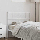 udskiftningsgavl 107 cm metal hvid
