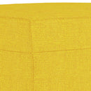 sofasæt 3 dele stof lysegul