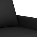 sofasæt 4 dele velour sort