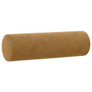 sofasæt 4 dele med puder velour brun