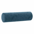sofasæt 4 dele med puder velour blå