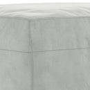 sofasæt 3 dele velour lysegrå