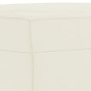 sofasæt 3 dele velour cremefarvet