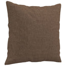 sofasæt 4 dele med puder stof brun