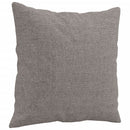 sofasæt 4 dele med puder stof gråbrun