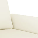 sofasæt 4 dele med hynder velour cremefarvet