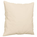 sofasæt 3 dele med puder mikrofiberstof beige