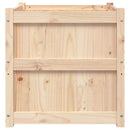 plantekasse 60x60x60 cm massivt fyrretræ