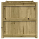 plantekasse 70x70x70 cm imprægneret fyrretræ