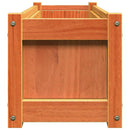 plantekasse 90x31x31 cm massivt fyrretræ gyldenbrun