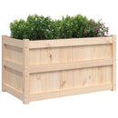 plantekasse 90x50x50 cm massivt fyrretræ