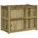 plantekasse 90x50x70 cm imprægneret fyrretræ