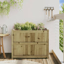 plantekasse 90x50x70 cm imprægneret fyrretræ