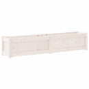 plantekasse 150x31x31 cm massivt fyrretræ hvid