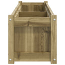 plantekasse 150x31x31 cm imprægneret fyrretræ