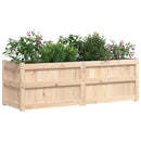 plantekasse 150x50x50 cm massivt fyrretræ