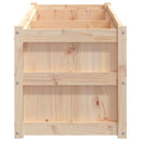 plantekasse 150x50x50 cm massivt fyrretræ