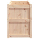 plantekasse 150x50x70 cm massivt fyrretræ