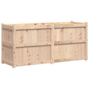 plantekasse 150x50x70 cm massivt fyrretræ