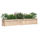 plantekasse 180x31x31 cm massivt fyrretræ