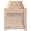 plantekasse 180x31x31 cm massivt fyrretræ
