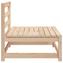 sofamoduler 2 stk. 70x70x67 cm uden armlæn massivt fyr