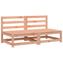 sofamoduler 2 stk. 70x70x67 cm uden armlæn massivt douglasgran