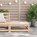 haveskammel 70x70x30 cm massivt fyrretræ