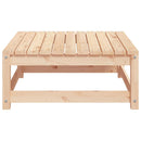 haveskammel 70x70x30 cm massivt fyrretræ