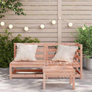 2-personers havesofa massivt douglasgran