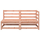 2-personers havesofa massivt douglasgran