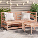 2-personers havesofa massivt douglasgran