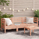 3-personers havesofa massivt douglasgran