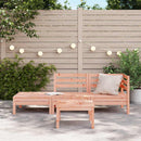 3-personers havesofa massivt douglasgran