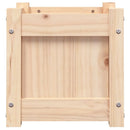 plantekasse 31x31x31 cm massivt fyrretræ