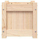 plantekasse 31x31x31 cm massivt fyrretræ