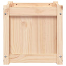 plantekasse 40x40x40 cm massivt fyrretræ