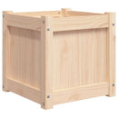 plantekasse 40x40x40 cm massivt fyrretræ
