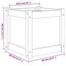 plantekasse 40x40x40 cm massivt douglasgran